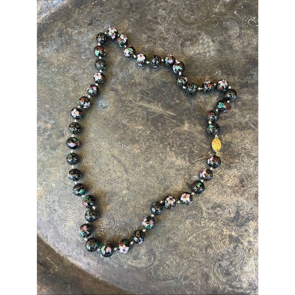 Chinese Cloisonné beads